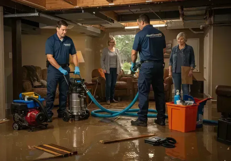 Basement Water Extraction and Removal Techniques process in East Hazel Crest, IL